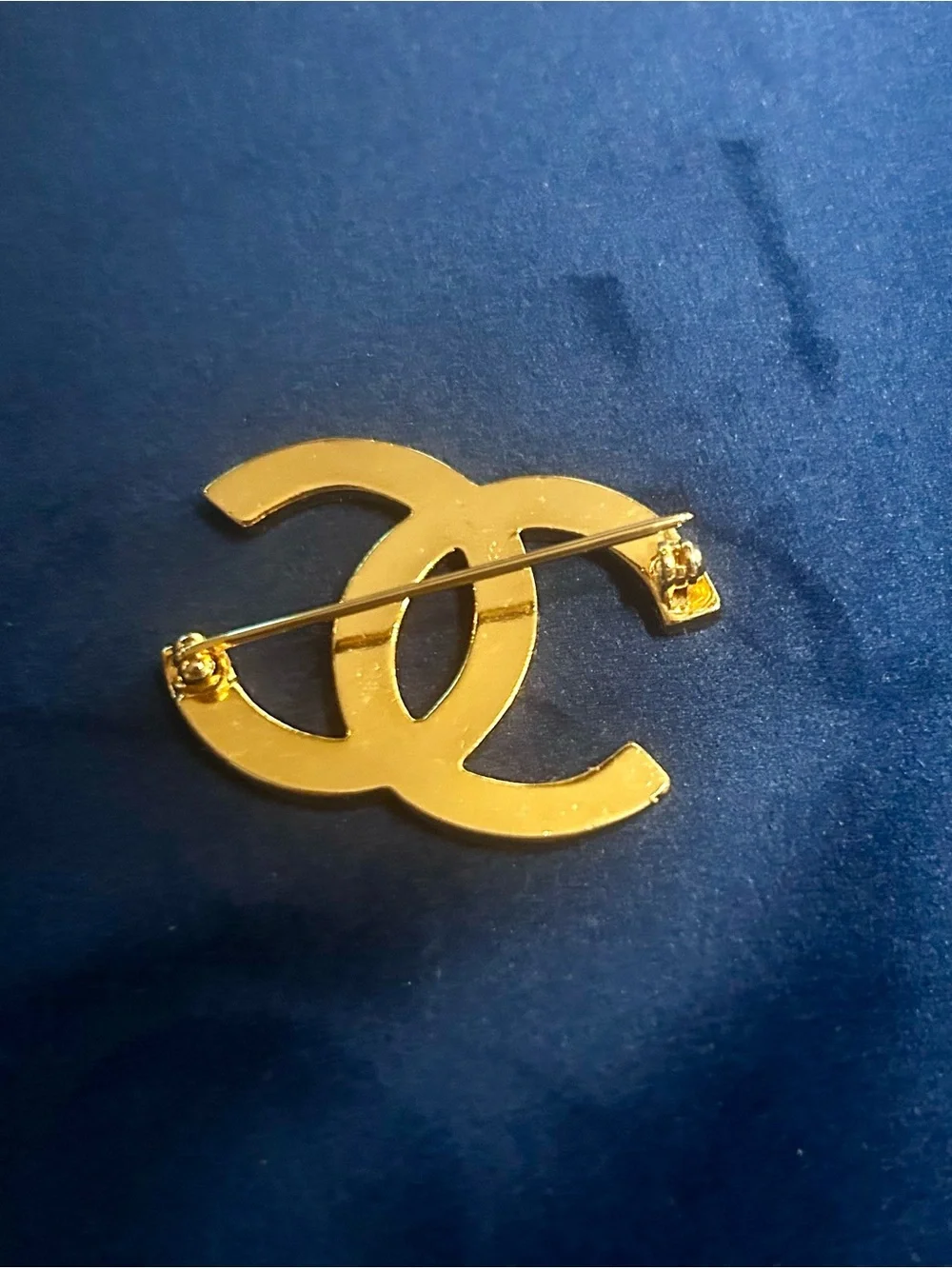 Neiman Marcus Gold Interlocking Logo Brooch